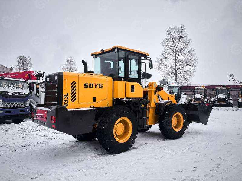 Фронтальный погрузчик Yugong 933 с быстросъемом