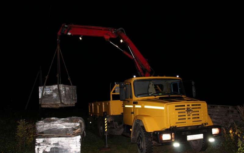 ЗИЛ 433110 кран-манипулятор