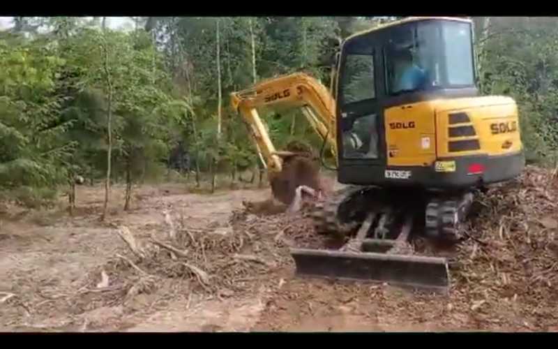 Аренда мини экскаватора в Раменском районе, земляные