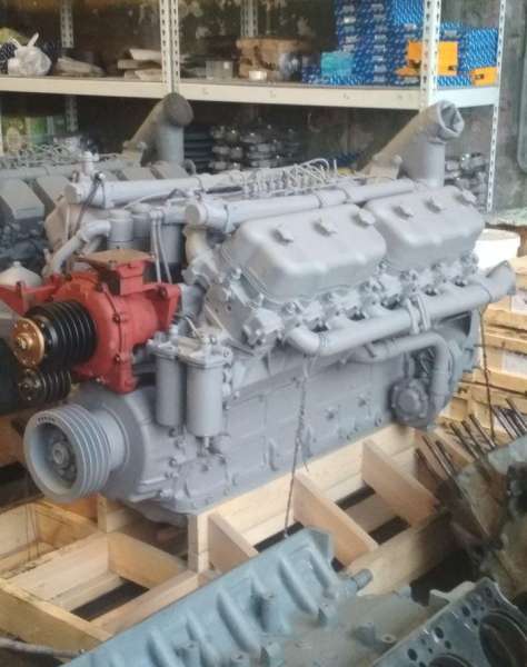 Двигатель  240 с гидромуфтой и генератором