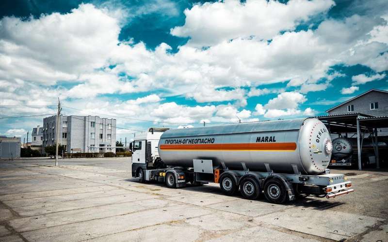 Полуприцеп газовоз Maral Газовоз, 2021