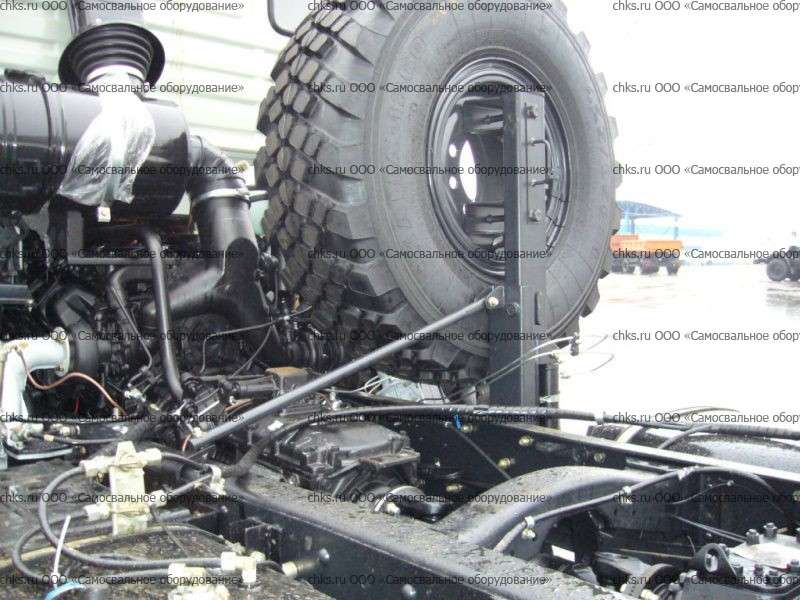 Держатель запасного колеса 43114 (дзк 43114) за кабиной