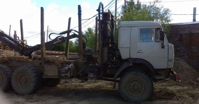 Камаз 343118-10 (без мультика) сортиментовоз