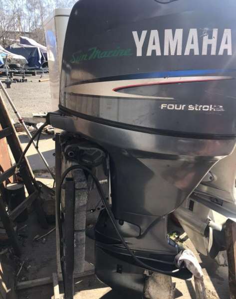 Лодочный мотор yamaha 100