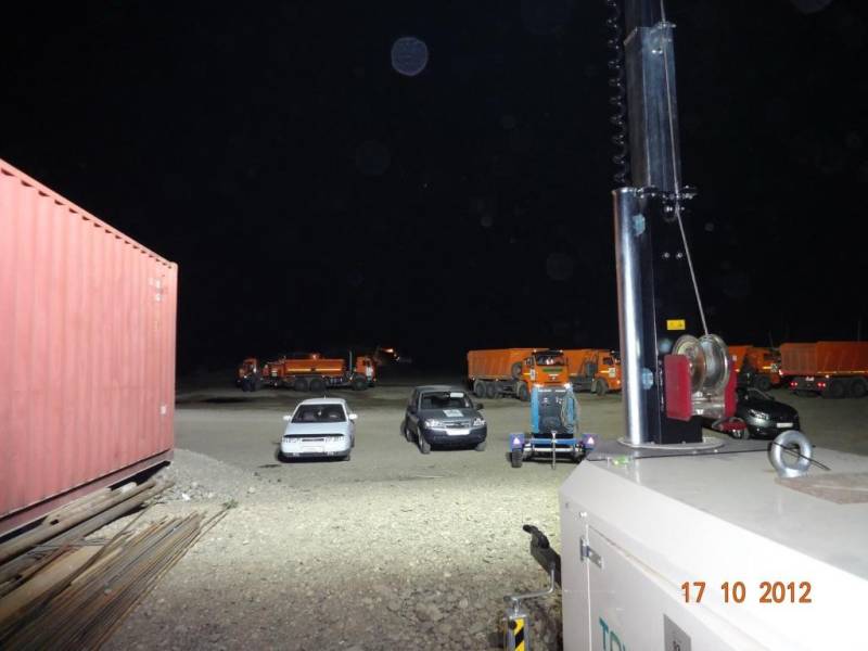 Аренда мачты осветительной Tower Light модель VT2 7M