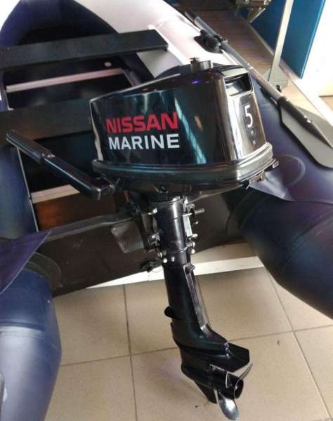 Nissan Marine 5 лодочный мотор (б/у) рассрочка