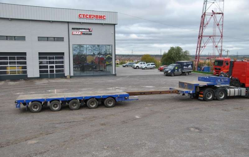 Полуприцеп низкорамный трал Nooteboom OSD-85-05V