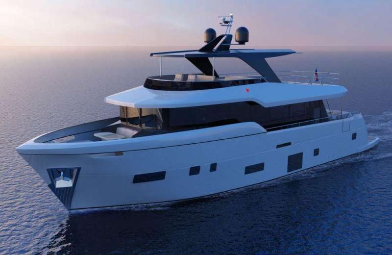 Стальная моторная яхта Baikal 20 SMY