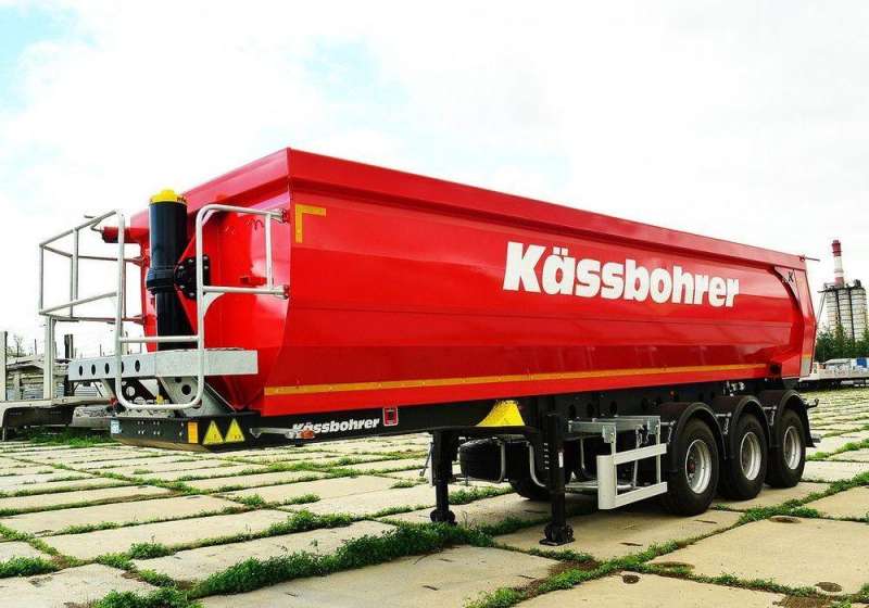 Kassbohrer DL самосвальный полуприцеп 24 м3 кузов