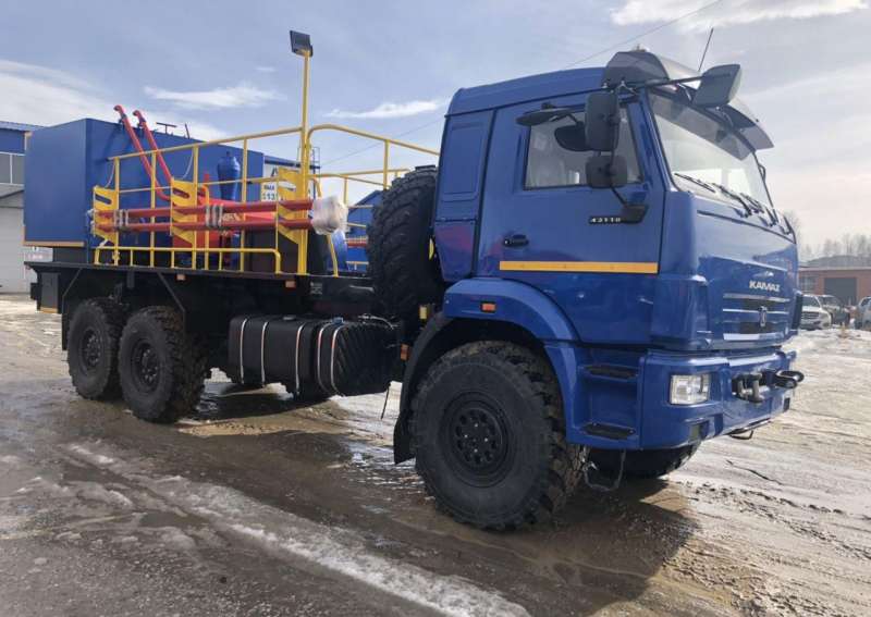 Цементировочный агрегат син ца-320 без впб на шасс