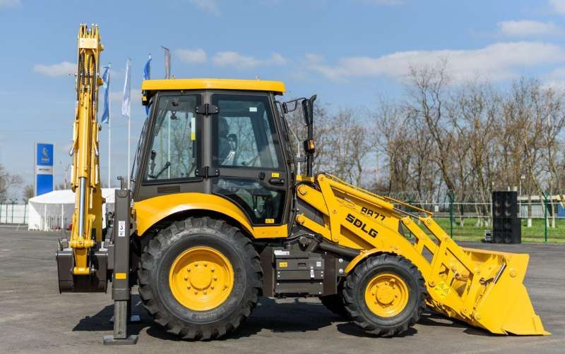 Экскаватор-погрузчик SDLG LinGong B877F, 2021