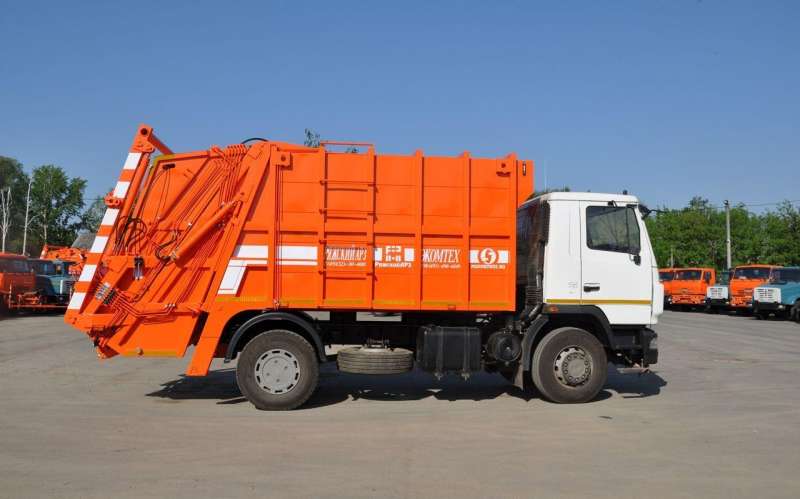 Мусоровоз мк-3542-03 на шасси маз-5340С2