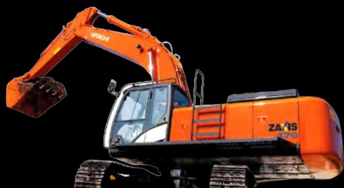 4192631 Hitachi Фильтр топливный основной c пробкой