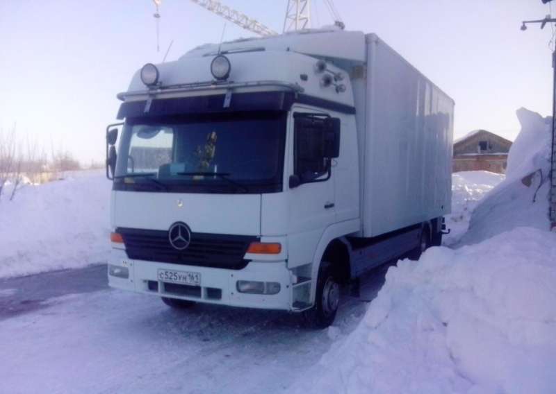 Мерседес атего со спальником