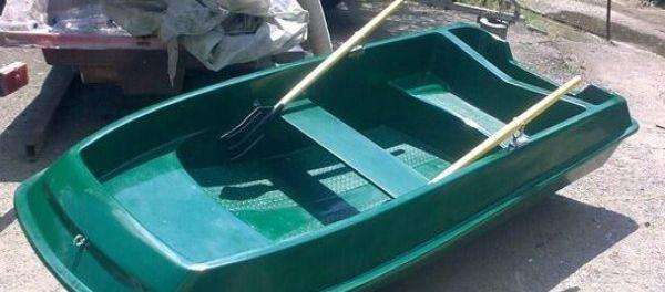 Стеклопластиковая лодка Дельта 3, мот. Flover 55