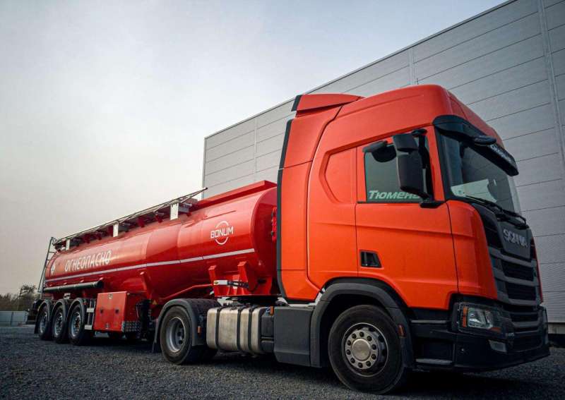 Полуприцеп бензовоз Bonum ГСМ 32, 2022