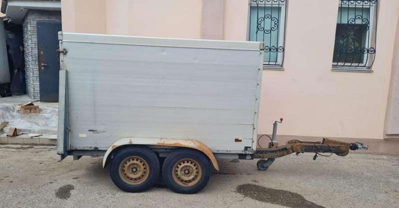 Прицеп трал (тяжеловоз) Humbaur HTD 30, 1993