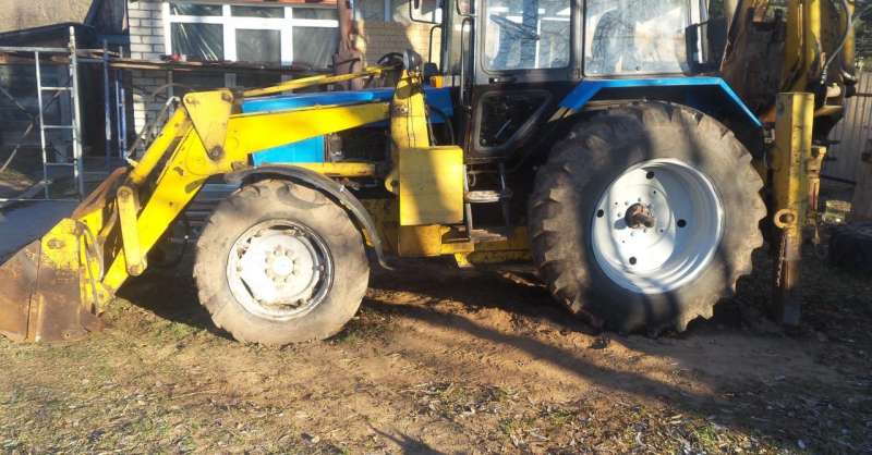 Мтз 82П 2008год экскаватор погрузчик