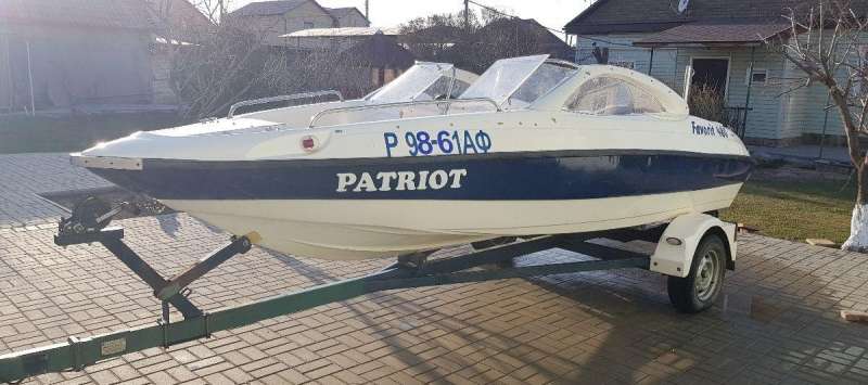 Лодка Патриот 480 - для активного и семейного отды