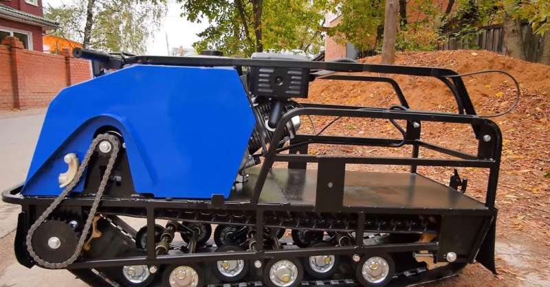 Мотобуксировщик "Мужик" 18 л.с