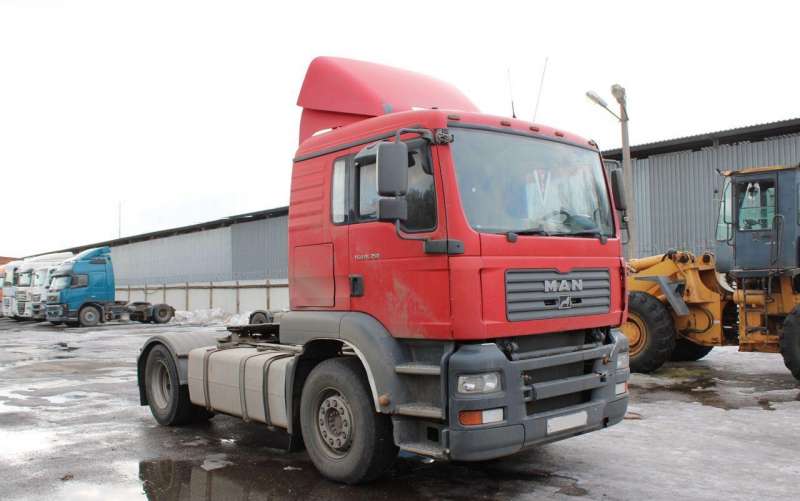 Седельный тягач Ман 2007 тга Евро-3