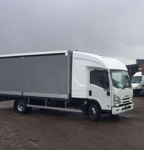 Исузу ELF7,5 с закабинным спальником и бортом