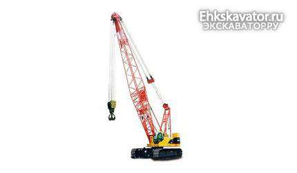 Гусеничный кран sany scc500e