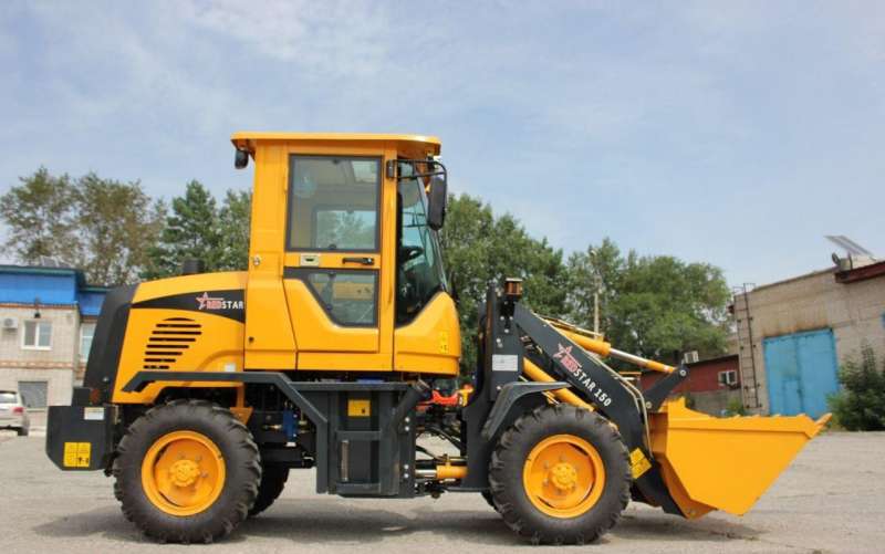 Супер мини погрузчик redstar 150. 1,5т ковш 0,7м3