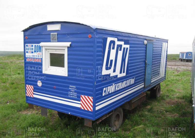 Вагон-дом Сургутский завод мобильных модулей Спутник, 2
