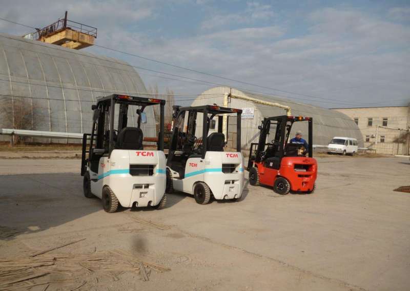 Вилочный погрузчик тсм (япония,2021)