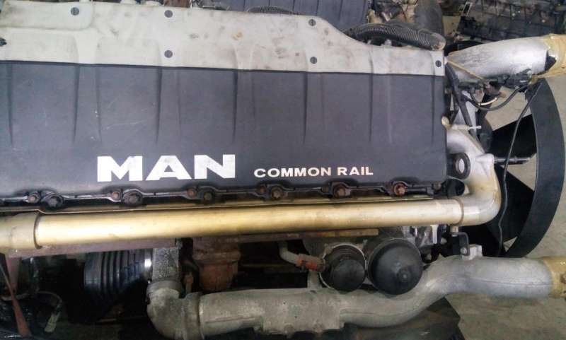 Мотор man d2676lf14 комплект