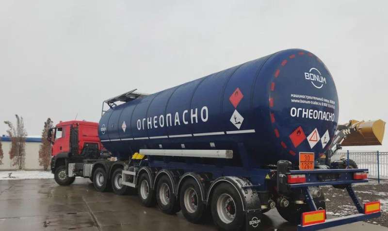 Полуприцеп химическая цистерна Bonum Нефтевоз, 2022