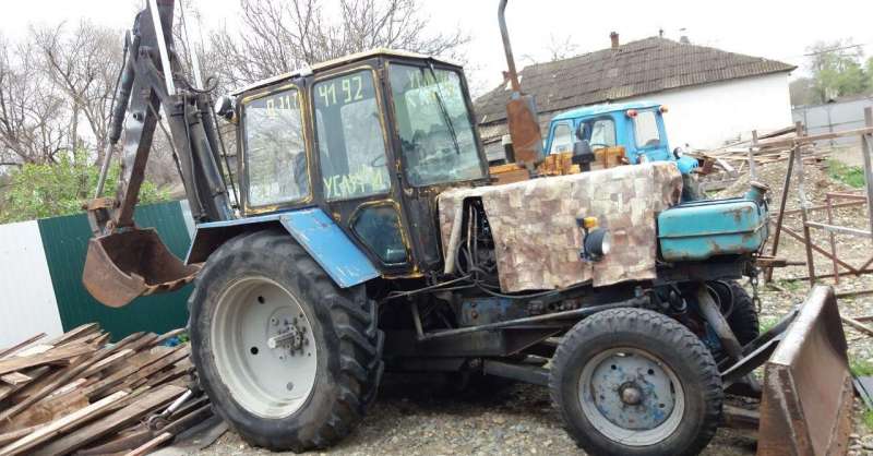 Трактор экскаватор петушок эо-2621