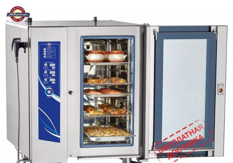 Пароконвектомат Abat пка 10-1/1пм2