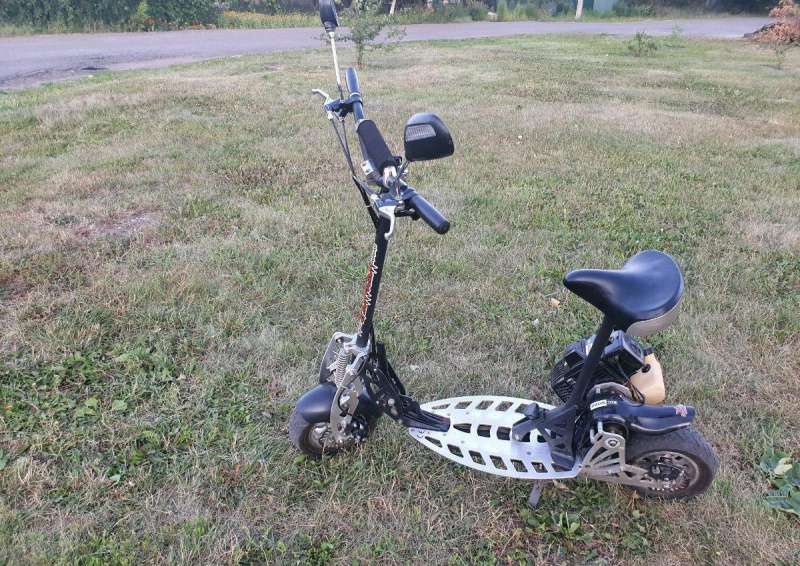 Мотосамокат uber scoot EVO 2X BIG turbo