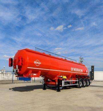 Полуприцеп бензовоз Bonum ГСМ 32, 2022