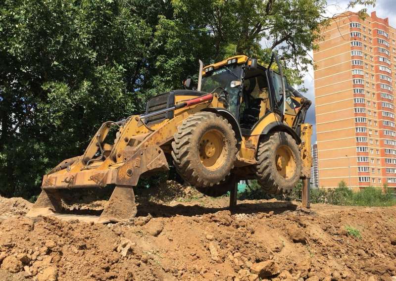 Эксковатор погрузчик Caterpillar 434 Е 2008 года