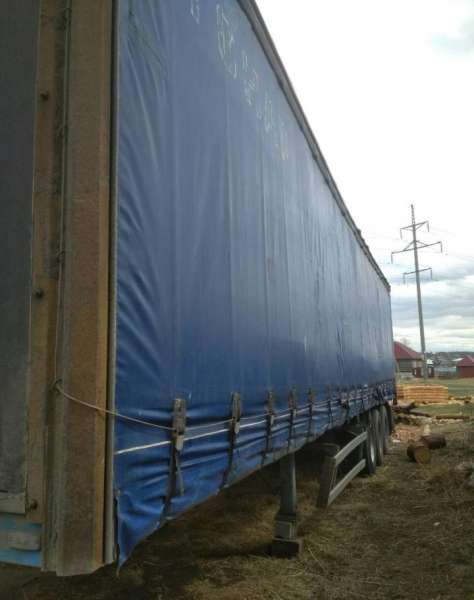 Полуприцеп Тент Евро 2006 Штора 92м3 Пневмо Шторка