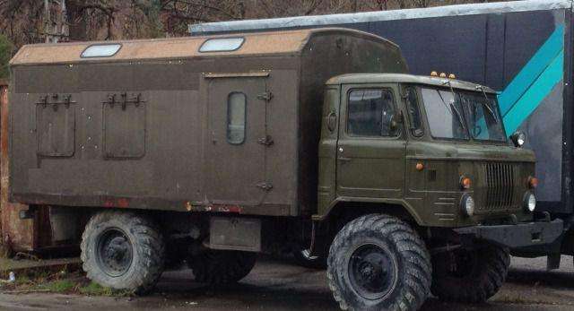 Газ-66, военный кунг