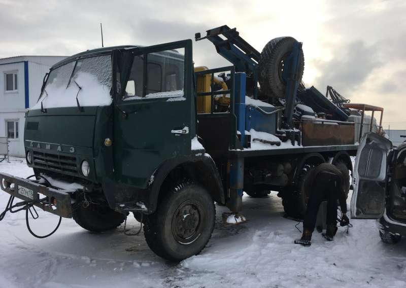 Буровая установка Вектор вр-5 на базе камаз (урб)