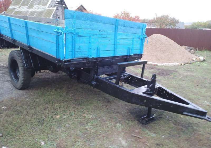 Прицеп тракторный 1ПТС-2, 1990