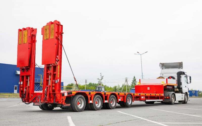 Полуприцеп трал (тяжеловоз) Juterborg 985244, 2021