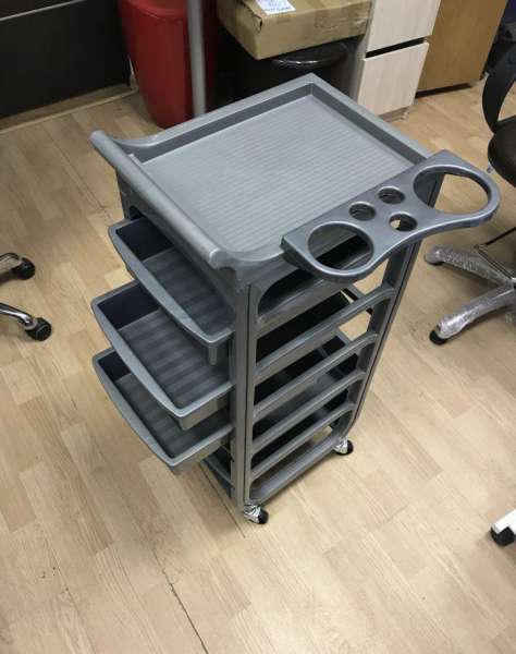 Парикмахерская тележка Т 15, цвет металлик