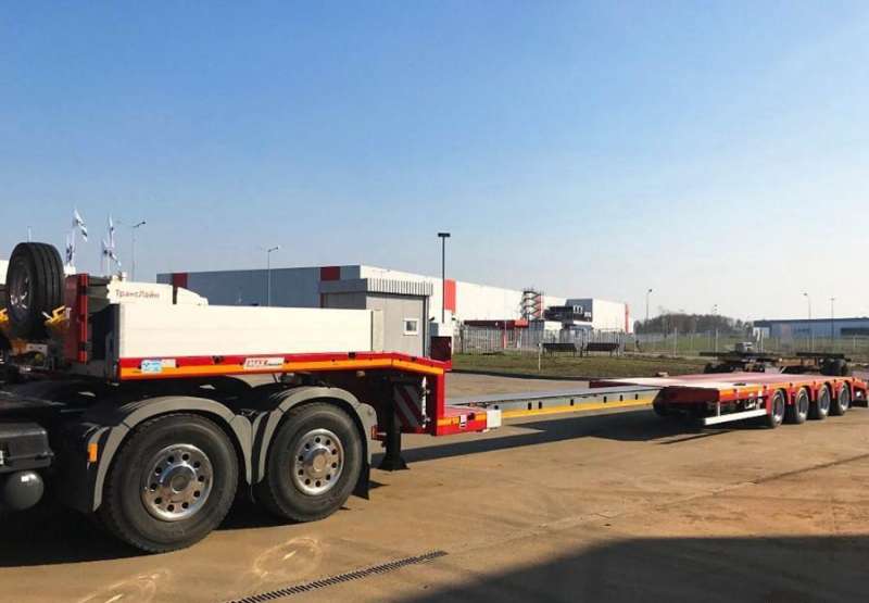 Полуприцеп трал (тяжеловоз) Max Trailer Max100, 2021