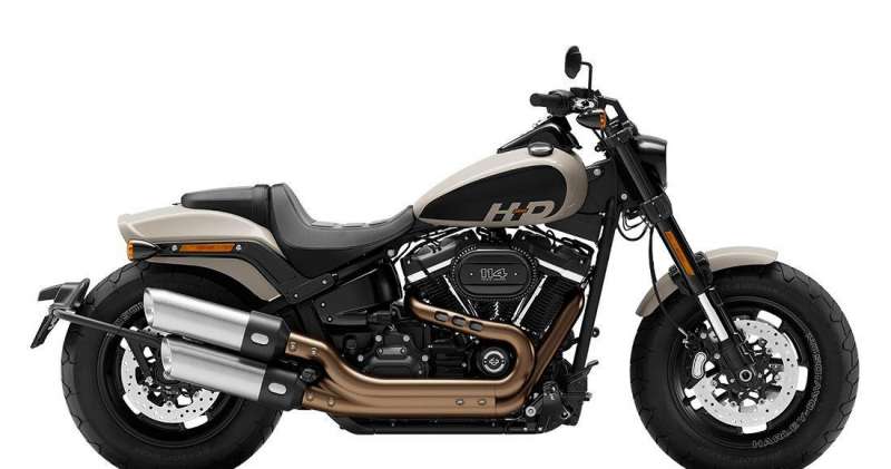 Harley-Davidson Fat Bob 114 (White Sand Pearl) 202