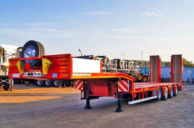 Полуприцеп трал (тяжеловоз) Kassbohrer LB4, 2021