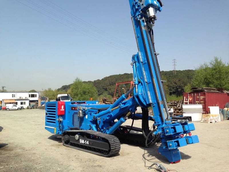 Запчасти гусеничного хода буровых установок Soilmec 14