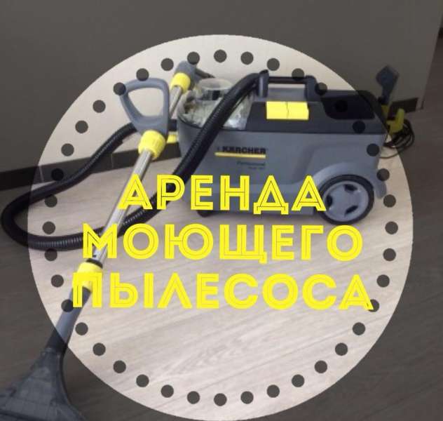 Сделай химчистку сам. Прокат моющего пылесоса karc