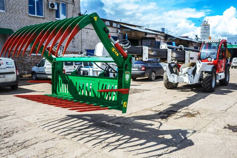 Вилы навозные для погрузчика Komatsu WA380