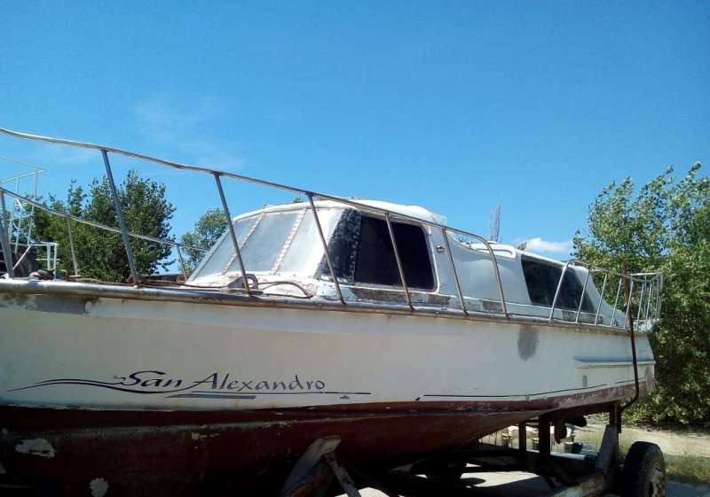 8 метров алюминиевый катер